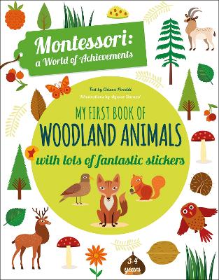 My First Book of Woodland Animals: Montessori Activity Book