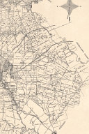 19th Century Map of Bexar County including the City of San Antonio, Texas - A Poetose Notebook / Journal / Diary (50 pages/25 sheets)