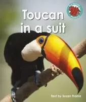 Toucan in a suit