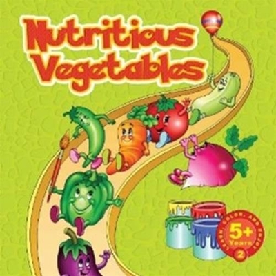 Nutritious Vegetables: Learn and Color Series