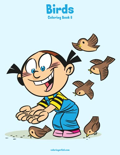 Birds Coloring Book 8