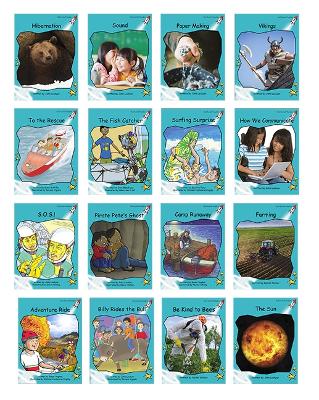 Red Rocket Readers: Fluency Level 2 Set C Top-Up Launch Pack (Reading Level 17-18/F&P Level I-M)