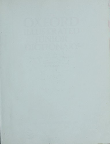 The Oxford Illustrated Junior Dictionary