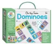 On the Farm Building Blocks Dominoes