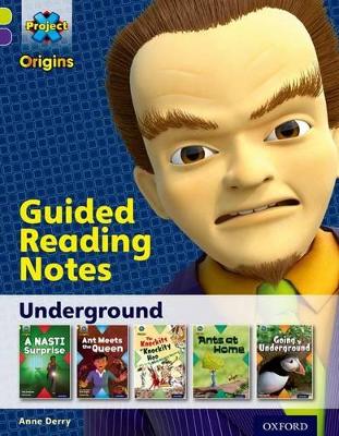 Project X Origins: Lime Book Band, Oxford Level 11: Underground: Guided reading notes