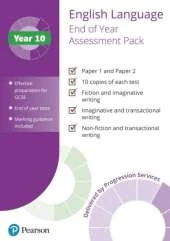 Year 10 End of Year English Language Assessment Pack Cover