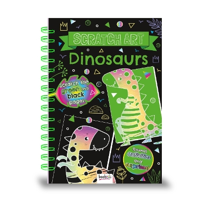 Scratch Art Dinosaurs