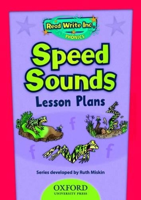 Read Write Inc Phonics Speed Sounds Lesson Plans