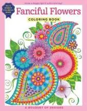 Fanciful Flowers Coloring Book