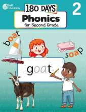 180 Days™: Phonics for Second Grade: Practice, Assess, Diagnose