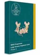 SEND Programme: Large Sensory Grapheme Cards: Phase 5