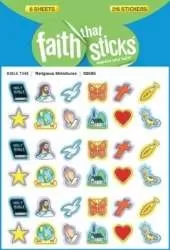 Religious Miniatures - Faith That Sticks Stickers
