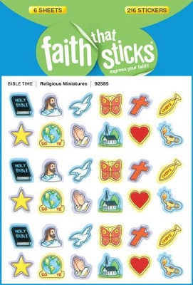 Religious Miniatures - Faith That Sticks Stickers