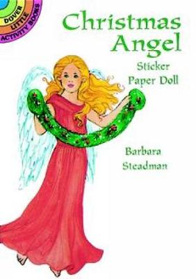 Christmas Angel Sticker Paper Doll