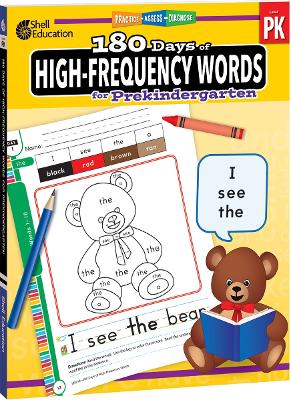 180 Days™: High-Frequency Words for Prekindergarten: Practice, Assess, Diagnose