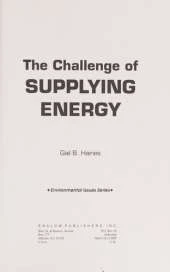 The Challenge of Supplying Energy