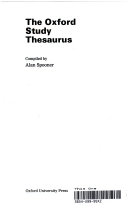 The Oxford Study Thesaurus