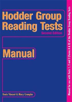 Hodder Group Reading Tests (HGRT) II: 1-3 Specimen Set
