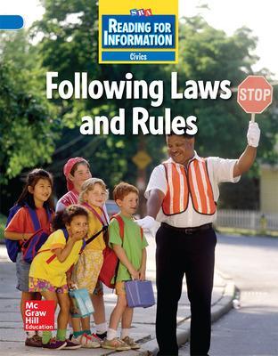Reading for Information, Above Student Reader, Civics - Following Laws and Rules, Grade 2