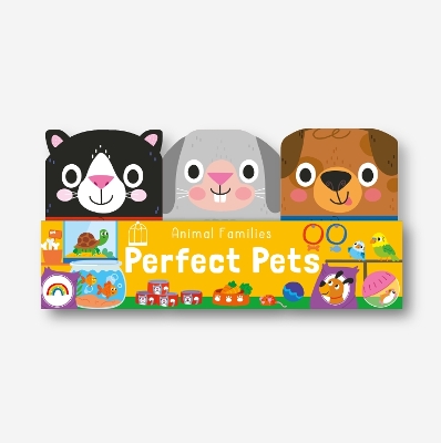 Animal Families 3 book tray - Perfect pets