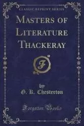 Masters of Literature Thackeray (Classic Reprint)
