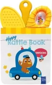 Happy Rattle Book: Vehicles