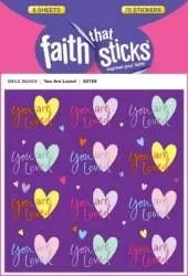 You Are Loved - Faith That Sticks Stickers