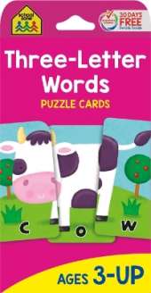 Puzzle Cards - Three-Letter Words