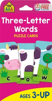 Puzzle Cards - Three-Letter Words