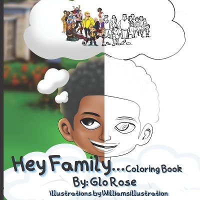 Hey Family: Coloring Book