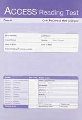 Access Reading Test (ART): Form A