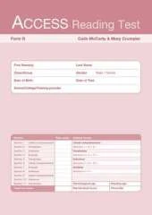 Access Reading Test (ART): Form B