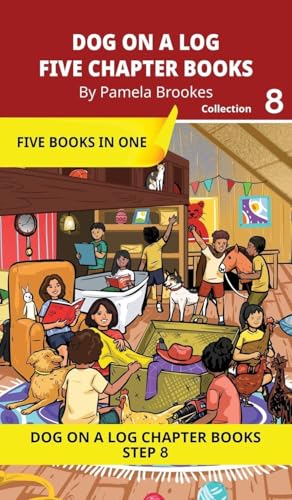 Five Chapter Books 8: Decodable Series for Students Learning to Read. For Developing Readers and Students with Dyslexia. (Step 8-Two-Syllable Words with Two Closed-Syllables)