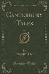 Canterbury Tales, Vol. 3 (Classic Reprint)