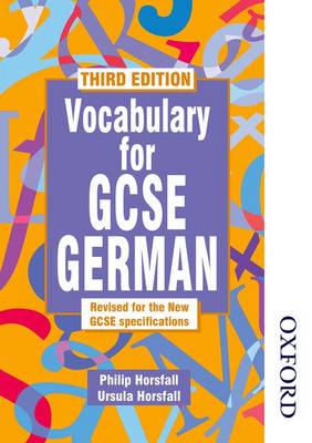 Vocabulary for GCSE German