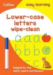 Lower Case Letters Age 3-5 Wipe Clean Activity Book: Ideal for Home Learning