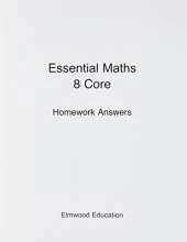 Essential Maths 8 Core Homework Answers
