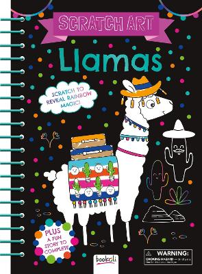 Llamas: Scratch Art