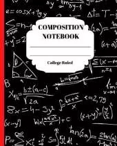 Math And Algebra Themed Note Book