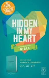 NLT Hidden In My Heart Scripture Memory Bible