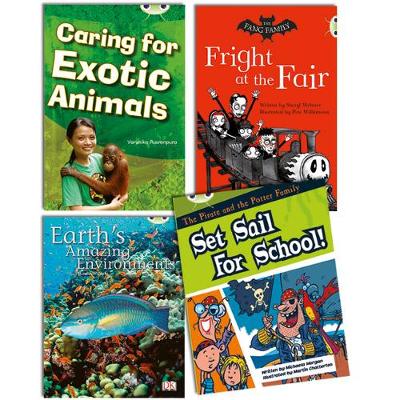 Learn to Read at Home with Bug Club White Pack (2 fiction and 2 non-fiction)