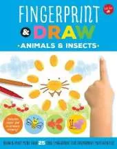 Fingerprint & Draw: Animals & Insects: Draw & paint more than 25 cool fingerprint and thumbprint masterpieces
