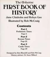 First Book of History