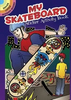 My Skateboard Sticker Activity Book
