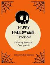 Happy Halloween 1 Degrees Edition: Coloring Book and Crucipuzzle