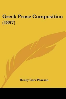 Greek Prose Composition (1897)
