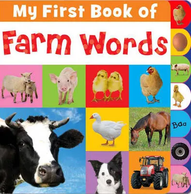 My First Book Of Farm Words