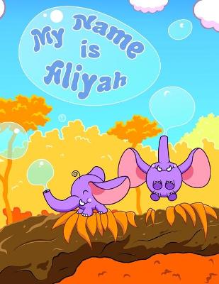 My Name is Aliyah: 2 Workbooks in 1! Personalized Primary Name and Letter Tracing Workbook for Kids Learning How to Write Their First Name and the Letters of the Alphabet, Practice Paper with 1 Ruling Designed for Children in Preschool and Kindergarten