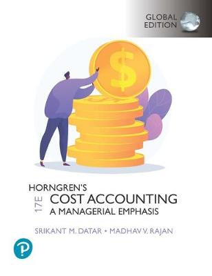 Value Pack Access Card -- Pearson MyLab Accounting with Pearson eText for Horngren's Cost Accounting, Global Edition