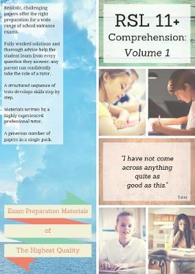 RSL 11+ Comprehension: Practice Papers with Detailed Answers & Explanations for 11 Plus / KS2 English